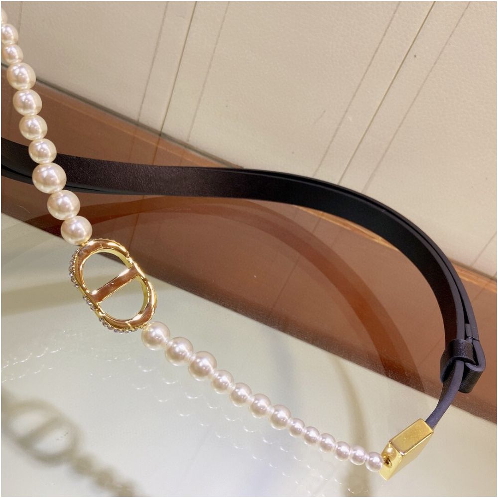 Adjustable waist chain belt with D bead rhinestones suitable for trousers coats and other decorative accessories high end design for women s dresses image 3